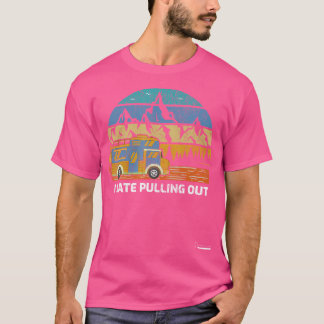 Vintag hasste ich es, Camping-Trailer auszuziehen T-Shirt