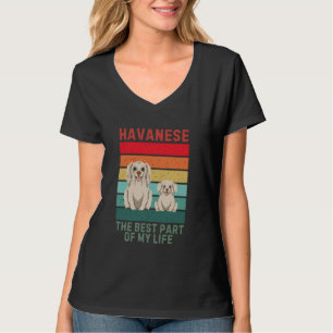 Vintag Havanna Hund der beste Teil meines Lebens H T-Shirt