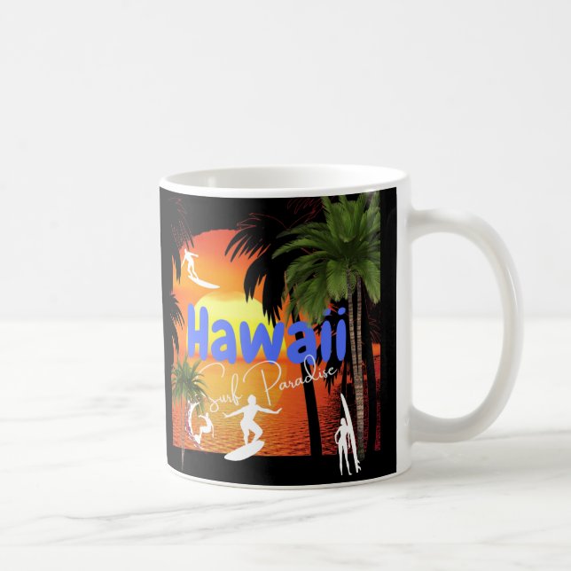 Vintag Hawaii Keepake Kaffeetasse (Rechts)