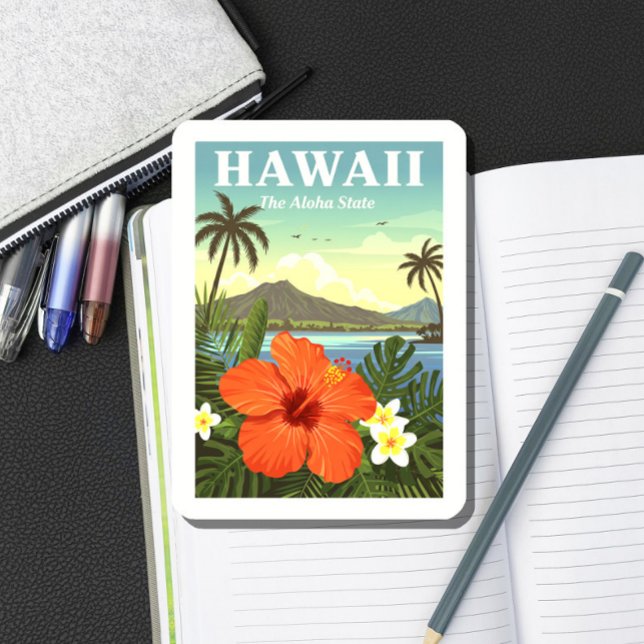 Vintag Hawaii Magnet (Von Creator hochgeladen)