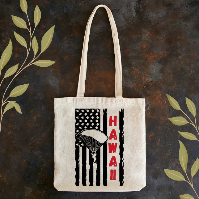 Vintag Hawaii Paragliding Skydiving Tragetasche (Von Creator hochgeladen)