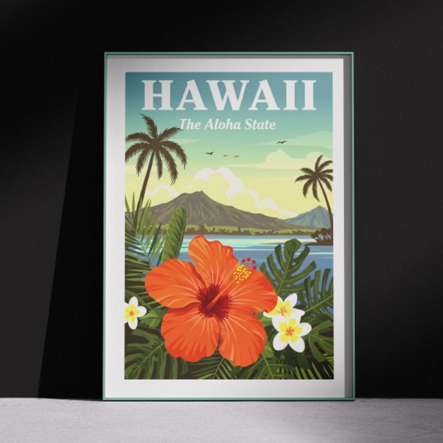 Vintag Hawaii Poster (Von Creator hochgeladen)