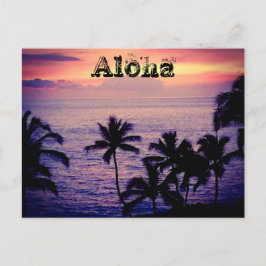 Vintag Hawaii Postkarte