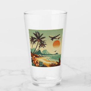 Vintag Hawaii/Tropisch Glas