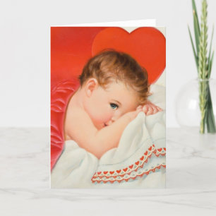 Vintag Heft Baby Liebe Note Card Karte