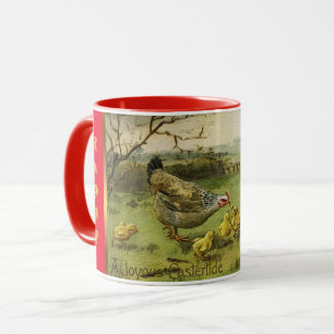 Vintag Hen Osterferien Tasse