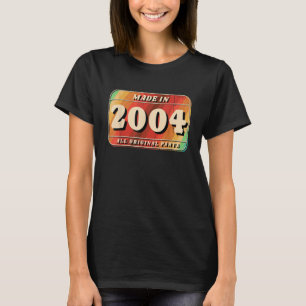 Vintag hergestellt im Jahr 2004 Original Teile-Liz T-Shirt