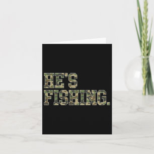 Vintag Hes Fishing Camouflage Camouflage Fishing F Karte