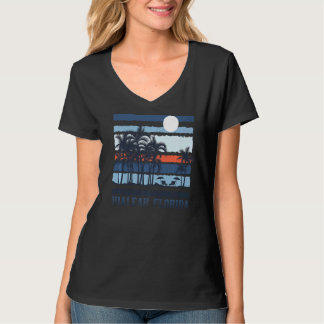 Vintag Hialeah Florida Sommer Reisen 80er Beach So T-Shirt