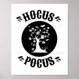 Vintag Hocus Pocus Halloween Poster