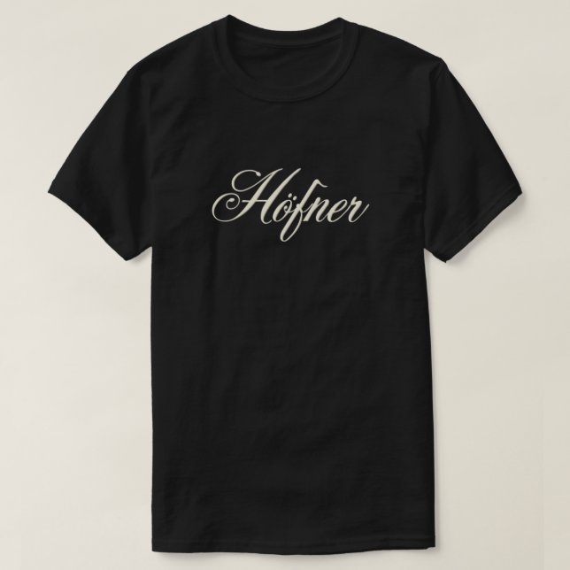 Vintag Hofner Essential T-Shirt (Design vorne)