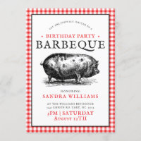 Vintag Hog Picnic Style | Birthday Barbecue
