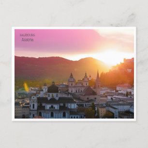 Vintag Hohensalzb Österreich salzbourg d'Autriche Postkarte
