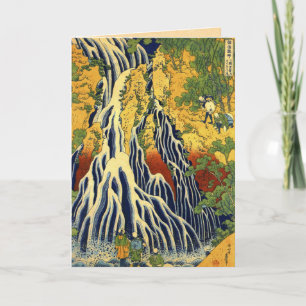 Vintag Hokusai japanische Grußkarten Karte