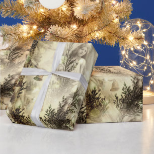 Vintag Holiday Niedlich Elegante Geschenkpapier