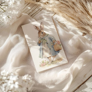 Vintag Holidays Bunny Feiertagspostkarte