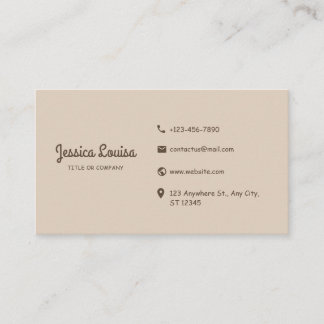 Vintag & Holz Visitenkarte