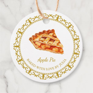 Vintag Homemade Pie Hang Tag Geschenkanhänger