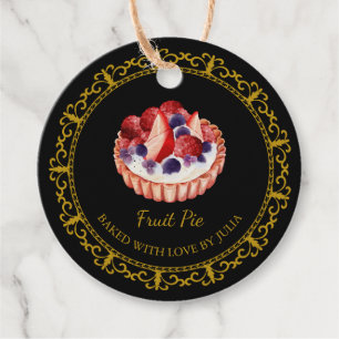 Vintag Homemade Pie Hang Tag Geschenkanhänger