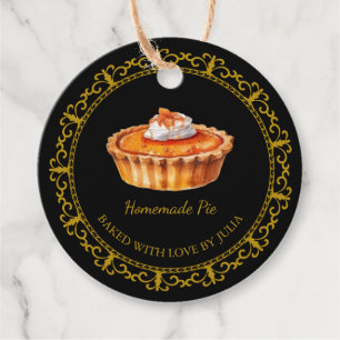 Vintag Homemade Pie Hang Tag Geschenkanhänger