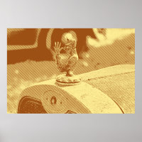 Vintag Hood Ornament Poster