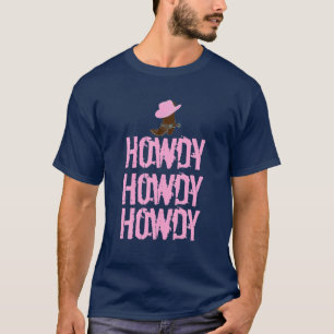 Vintag Howdy Rodeo Western Country Southern Cowg T-Shirt