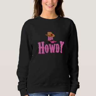 Vintag Howdy Rodeo Western Country Southern Cowgi Sweatshirt