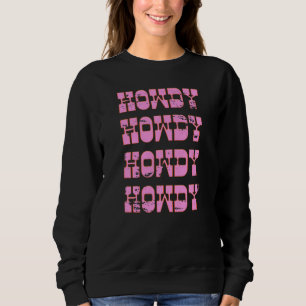 Vintag Howdy Rodeo Western Country Top C