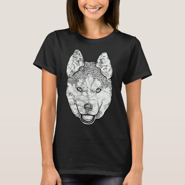 Vintag Husky 15 T-Shirt (Vorderseite)