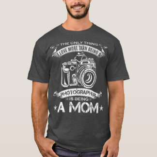 Vintag I Liebe mehr als ein Fotograf ist T-Shirt