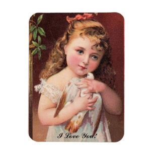 Vintag I Liebe You Magnet