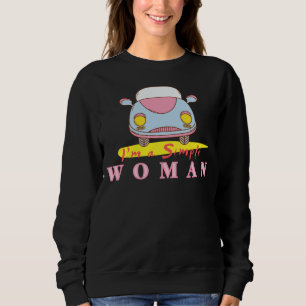 VINTAG - ICH BIN EINE EINFACHE FRAU SWEATSHIRT