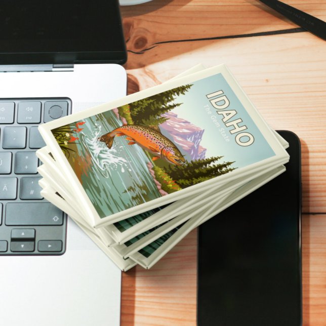 Vintag Idaho Magnet (Von Creator hochgeladen)