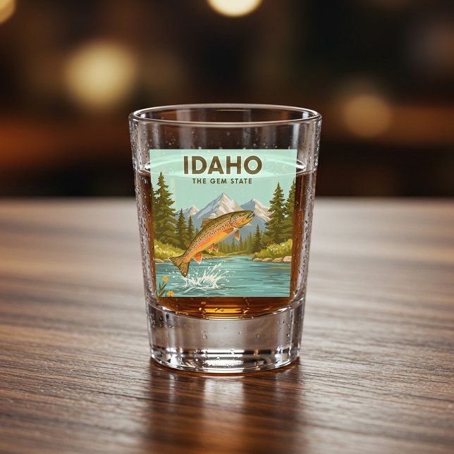Vintag Idaho Schnapsglas (Von Creator hochgeladen)