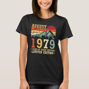 Vintag im August 1979 43 Jahre Phantastisch T-Shirt