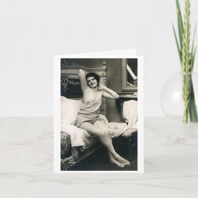 Vintag - in meinen unangemessenen Gedanken, Karte (Vorderseite)