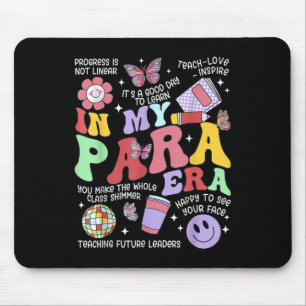 Vintag in meiner Para-Ära Groovy Paraprofessional Mousepad