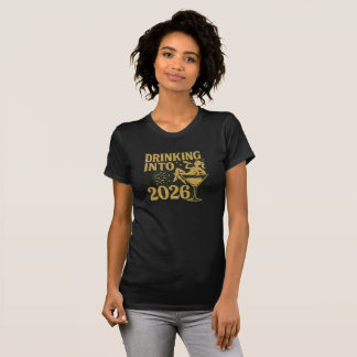 Vintag in Silvester 2026 trinken T-Shirt