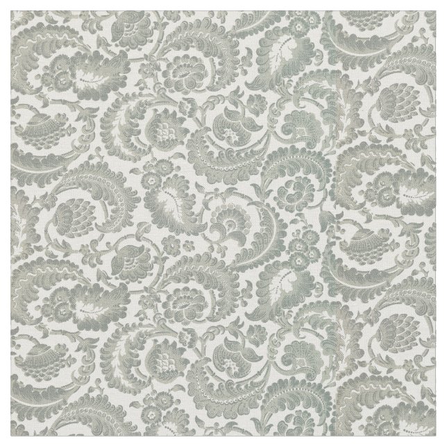 Vintag India Style Floral Chintz Muster Stoff (Nahaufnahme)