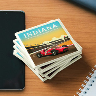 Vintag Indiana Magnet