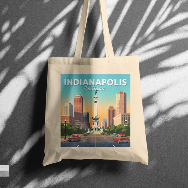 Vintag Indianapolis Indiana Tragetasche (Von Creator hochgeladen)