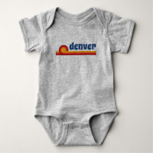 Vintag Inspiriert Denver Liebe Baby Unisex