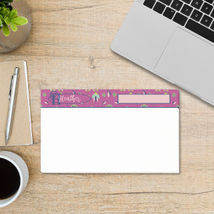 Vintag Inspiriert Elegantes Rosa Blütenfarben Post-it Klebezettel