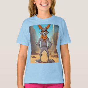 Vintag Inspiriert graue Wile E. Coyote T-Shirt — M