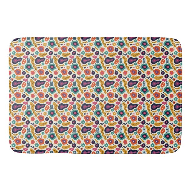 Vintag Inspiriert Retro Bath Mat - gemütlich & sti Badematte (Vorderseite)