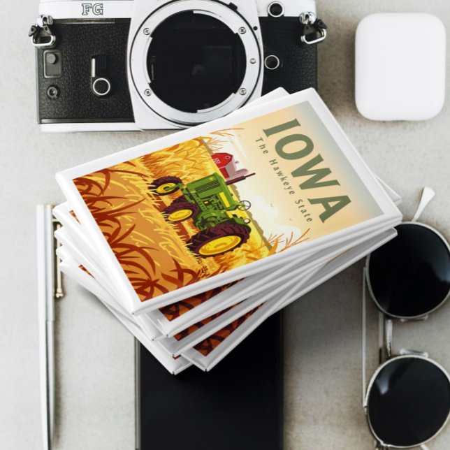 Vintag Iowa Magnet (Von Creator hochgeladen)
