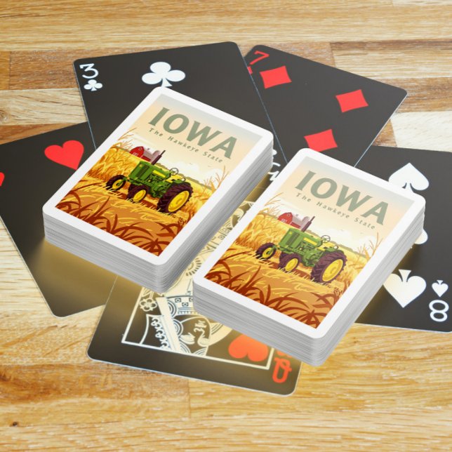 Vintag Iowa Spielkarten (Von Creator hochgeladen)