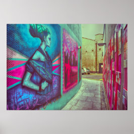 Vintag Ireland Street Art Poster