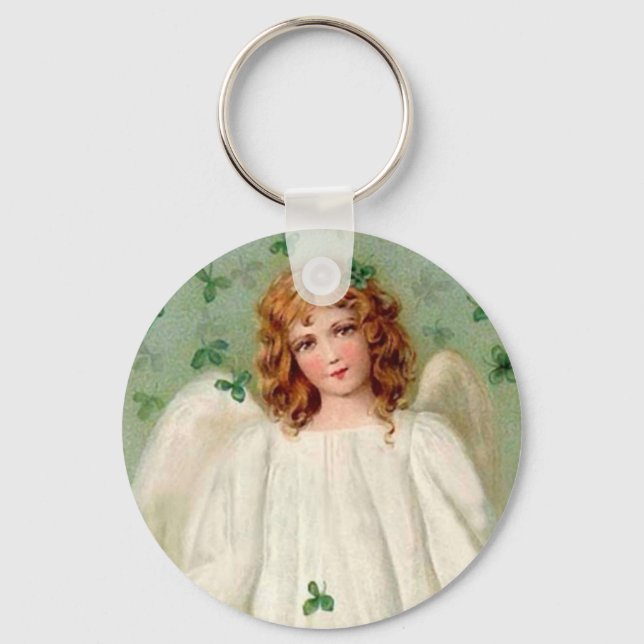 Vintag Irish Angel Schlüsselanhänger (Vorderseite)