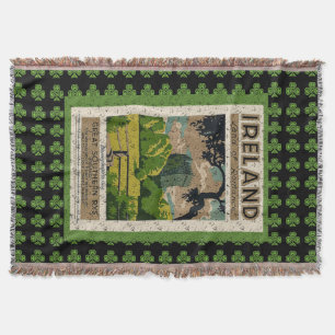 Vintag Irland Reiseplakat Decke